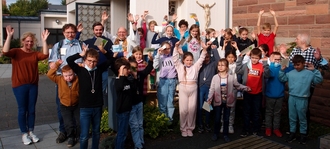 Die Kommunionkinder von St. Elisabeth